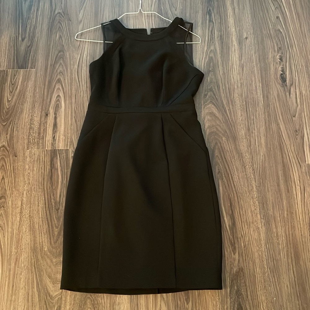 White House Black Market Black Dress Size 4